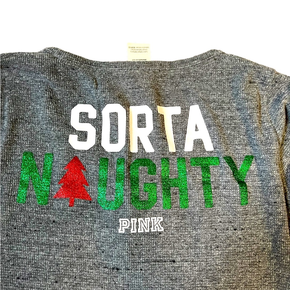 PINK Christmas sleep shirt